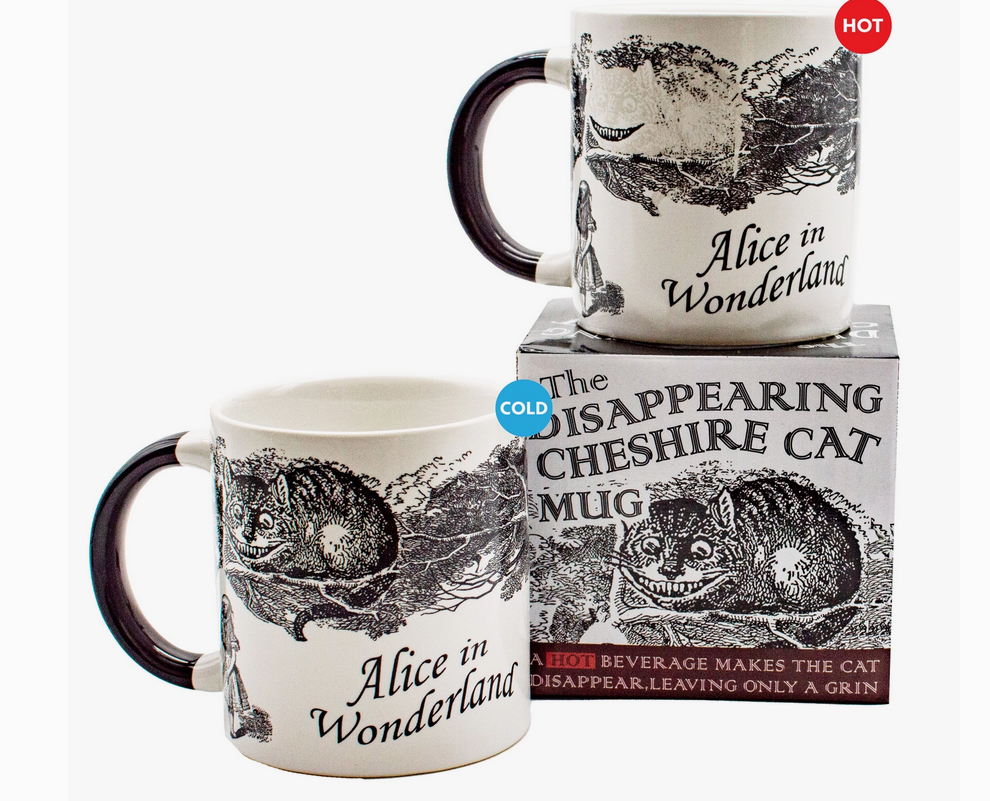 Cheshire Cat Heat-Changing Coffee Mug