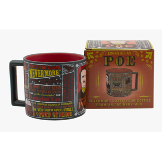 Unemployed Philosophers Guild Edgar Allan Poe Quotes Coffee Mug