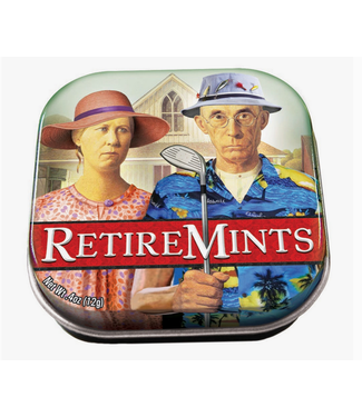 Unemployed Philosophers Guild Retiremints Novelty Mints