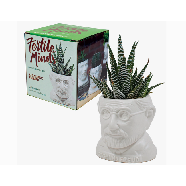 Sigmund Freud Planter Bust