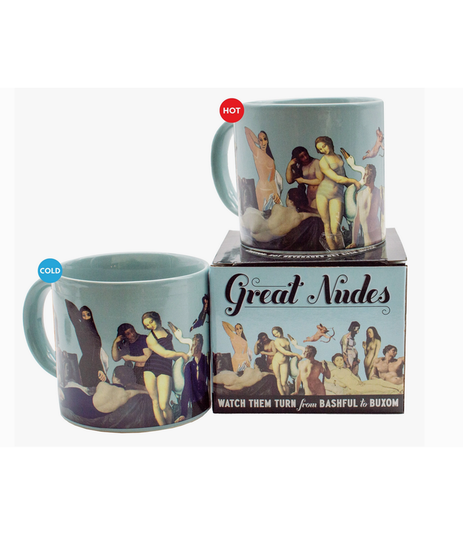 Great Nudes of Art Heat-Changing Coffee Mug