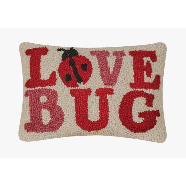 Love Bug Hook Pillow: Cozy Affection in Every Stitch