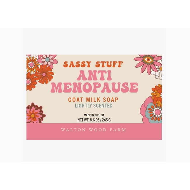 Anti Menopause Goat Milk Bar Soap 8.6oz