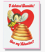 I Deleted Bumble! Bee My Valentine Card