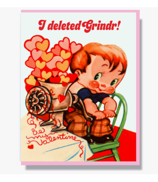 Smitten Kitten I Deleted Grindr Card