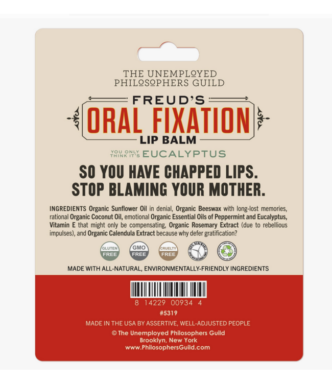 Freud's Eucalyptus Lip Balm