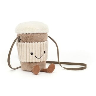 JellyCat Amuseable Coffee To Go Bag