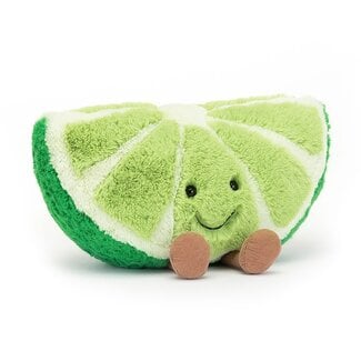 JellyCat Slice Of Lime Amuseable Plush