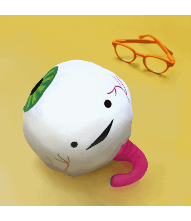 Brown Iris Eyeball Plush