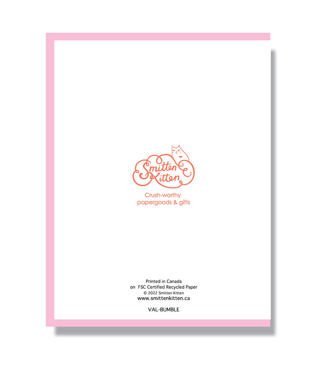 I Deleted Bumble! Bee My Valentine Card