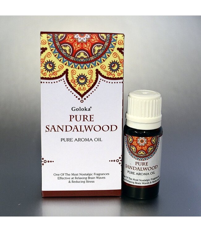 Goloka 10ml Pure Sandalwood Fragrance Oil