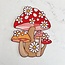 Wildflower Co. Mushroom and Daisy Cluster Patch
