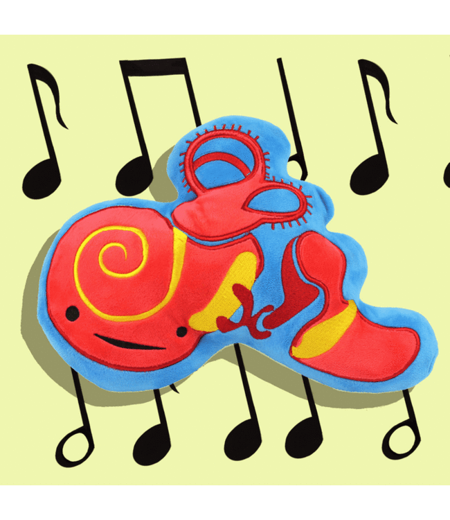 I Heart Guts: Inner Ear Plush - A Cute and Cuddly Anatomy Lesson!