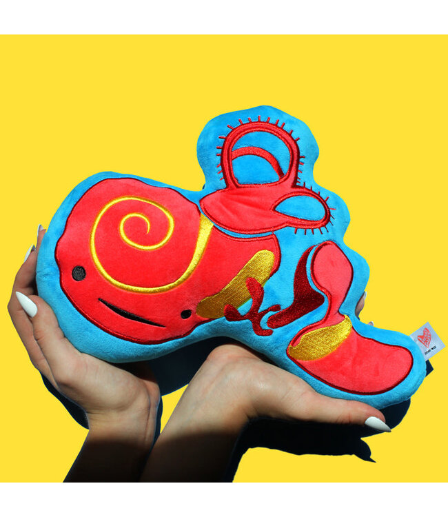 I Heart Guts: Inner Ear Plush - A Cute and Cuddly Anatomy Lesson!