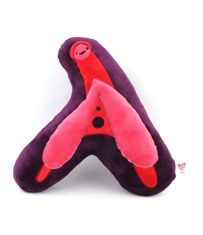 I Heart Guts Enjoy Your Clitoris Plushie