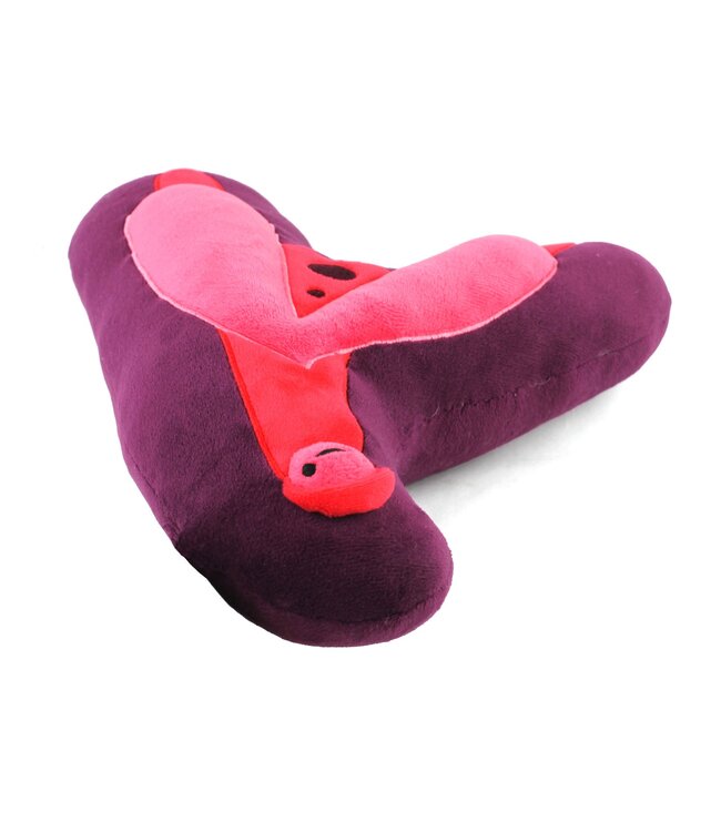 I Heart Guts Enjoy Your Clitoris Plushie