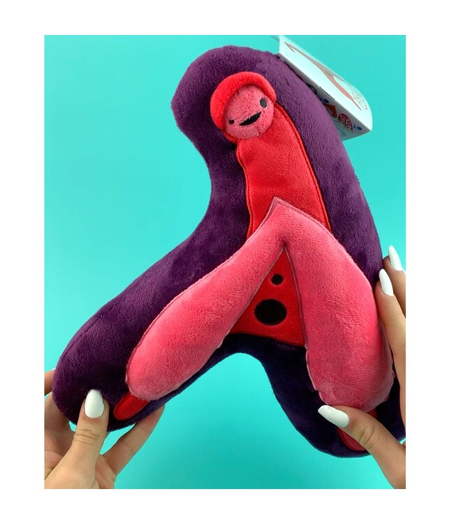 I Heart Guts Enjoy Your Clitoris Plushie