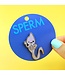 I Heart Guts Sperm Sparkly Enamel Pin
