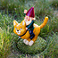Big Mouth Inc. 'Sir-Cats-A-Lot' Gnome: Playful Garden Decor