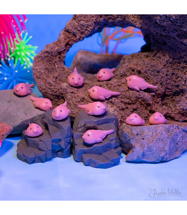 Itty Bitty Blobfish - Bag of 12: Miniature Deep-Sea Oddities