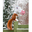 Squirrel Feeder - Unicorn Head: Whimsical Outdoor Décor
