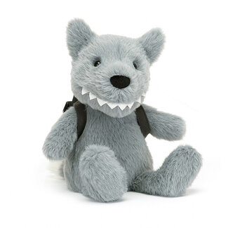 JellyCat Inc. Backpack Wolf Plush