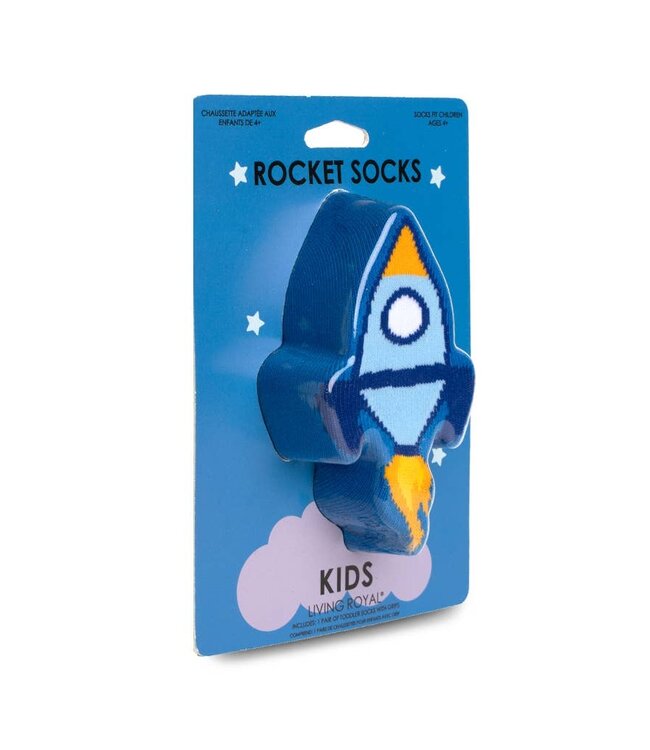 3D Rocket Kids Socks
