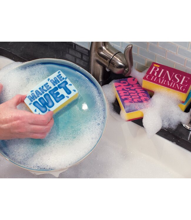 Make Me Wet/Squeeze Me Hard Sponge Set
