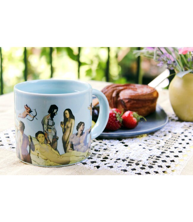 Great Nudes of Art Heat-Changing Coffee Mug