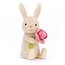 Bonnie Bunny with Peony Plush: Hopping into Your Heart, One Petal at a Time!