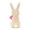 Bonnie Bunny with Peony Plush: Hopping into Your Heart, One Petal at a Time!