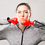 Big Mouth Red Boxing Gloves - Tiny Hands: Playful Costume Accessory