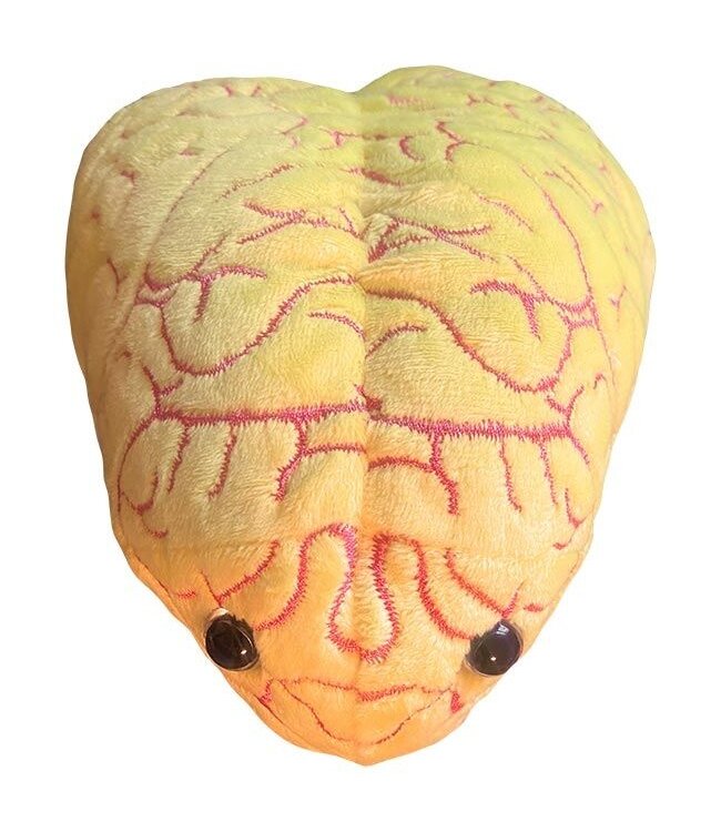Giant Microbes Deluxe Anxiety Educational Plush: Confront Your Fears!
