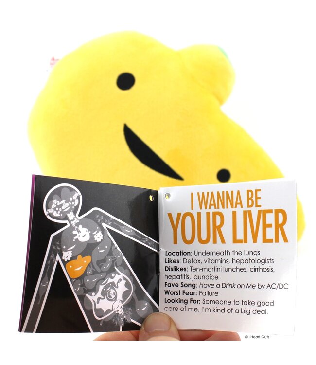 Liver Plush-Im a Liver not a Fighter