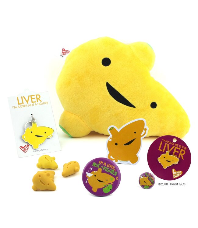 Liver Plush-Im a Liver not a Fighter