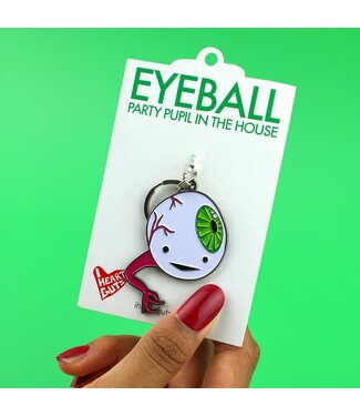 I Heart Guts Eyeball Keychain Party-  Pupil in the House