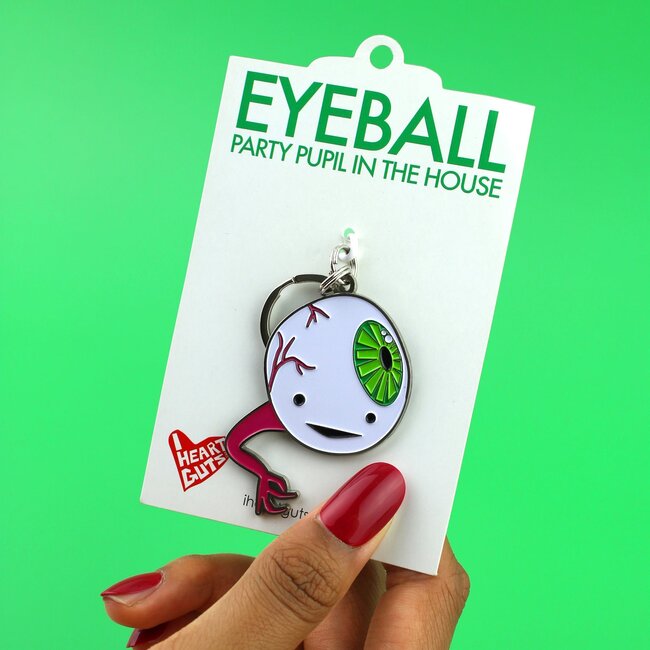 Eyeball Keychain Party Pupil in the House
