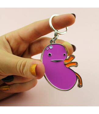 I Heart Guts Kidney Keychain - When Urine Love