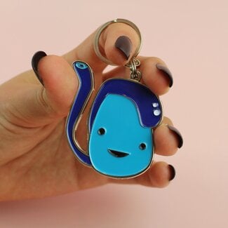 I Heart Guts Testicle Keychain - Having a Ball