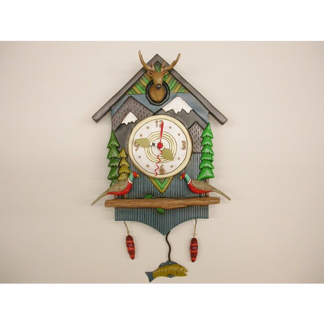 Allen Designs-  Mountain Time Clock