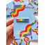 Rainbow Line LGBTQIA+ Pin