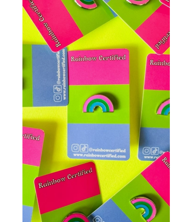 Polysexual LGBTQ+ Rainbow Pin