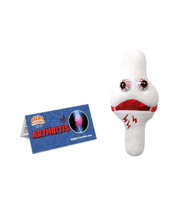 Giant Microbes Arthritis Educational Plush: Explore Joint Health!