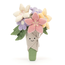Amuseable Bouquet of Flowers Plush: A Gift of Cheerful Cuddles!