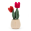 Amuseable Tulip Pot Plush: Cheerful and Charming Gift Idea!