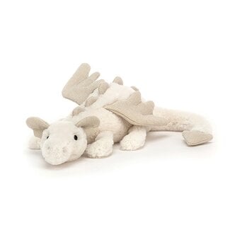 JellyCat Snow Dragon Plush -  Little