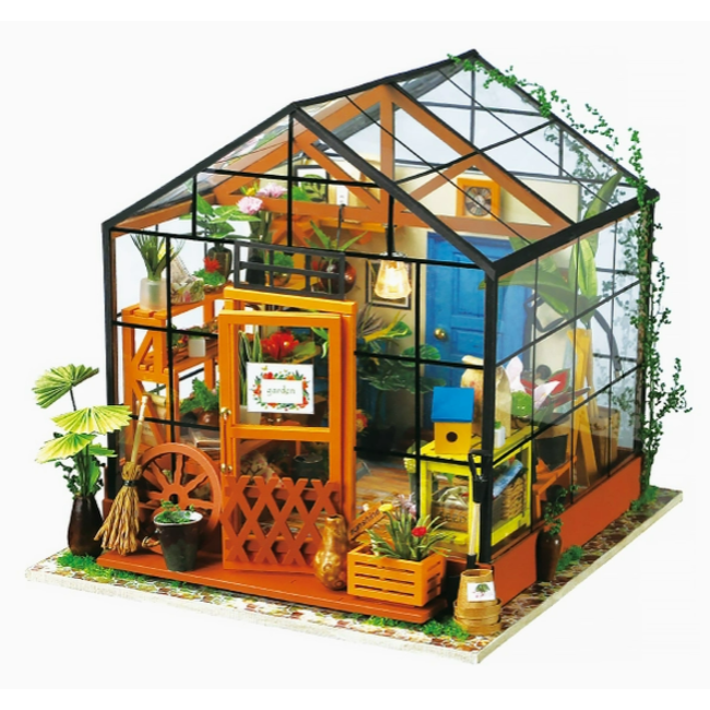 Miniature House DIY Kit: Cathy's Flower House
