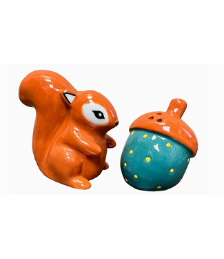 Streamline Squirrel and Acorn Salt & Pepper Set