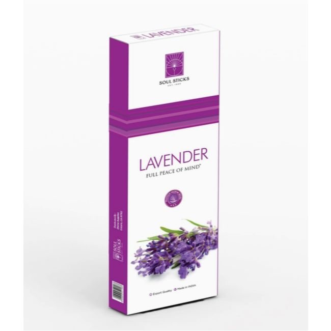 Soul Sticks Lavender Premium Series Incense Sticks 90gms