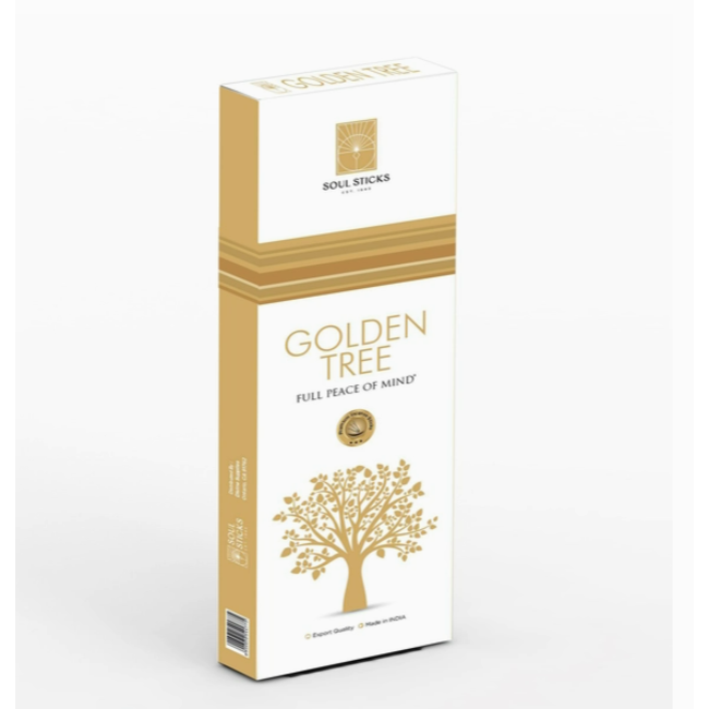 Soul Sticks Golden Tree Premium Series Incense Sticks 90gms